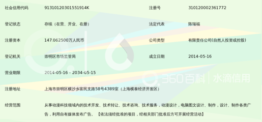 上海瑛麒动漫科技 扬帆动漫科技开发的蓝海